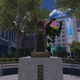Me hanging with my dog at the streets of Tokyo. But it’s a lie. Because it is actually in Vrchat, and I am not actually Midna from Twilight Princess.